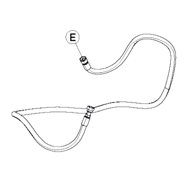 Hydrauliletku 3/8 Lifting Un 5758754-02 ryhmässä  @ GPLSHOP (5758754-02)