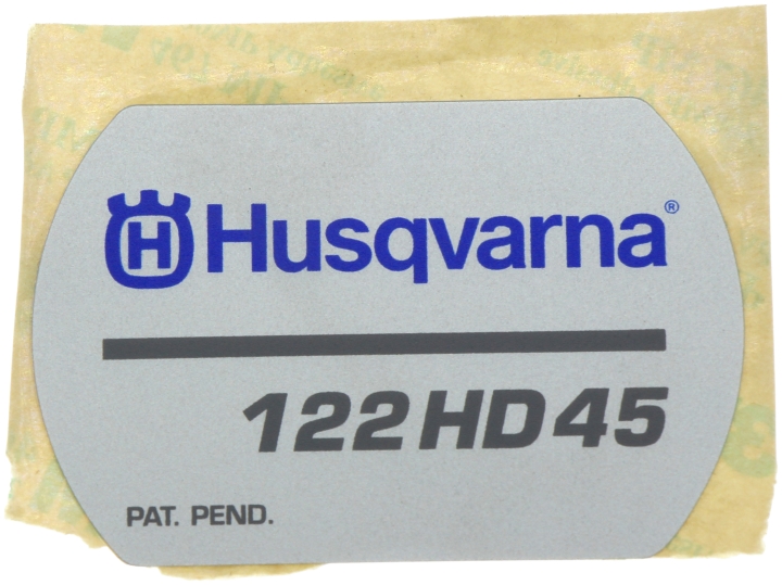 Käynnistimen tarra ryhmässä Varaosat / Varaosat Pensasleikkurit / Varaosat Husqvarna 122HD45 @ GPLSHOP (5761208-01)