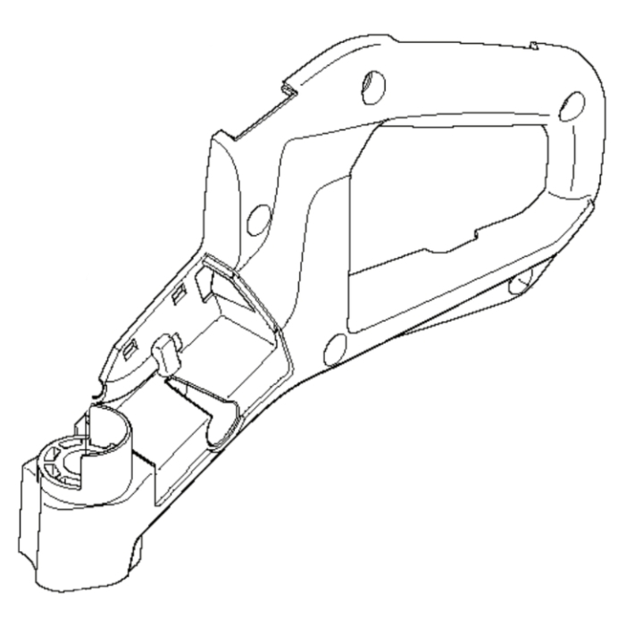 Kahva takana ryhmässä Varaosat / Varaosat Pensasleikkurit / Varaosat Husqvarna 122HD45 @ GPLSHOP (5765473-01)