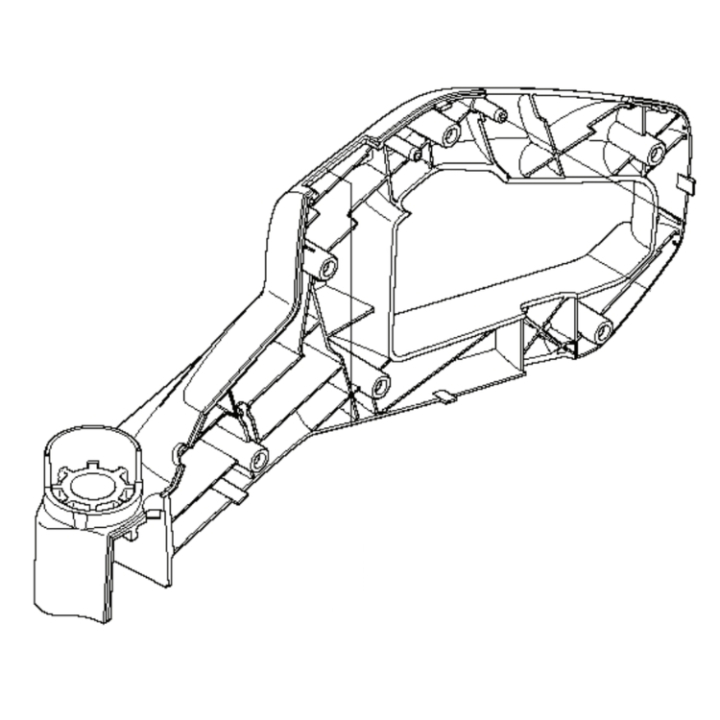 Kahva takana ryhmässä Varaosat / Varaosat Pensasleikkurit / Varaosat Husqvarna 122HD45 @ GPLSHOP (5765474-01)