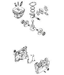 Short Block Assy 5767988-02 ryhmässä Varaosat / Varaosat Raivaussahat / Varaosat Husqvarna 555RXT @ GPLSHOP (5767988-02)