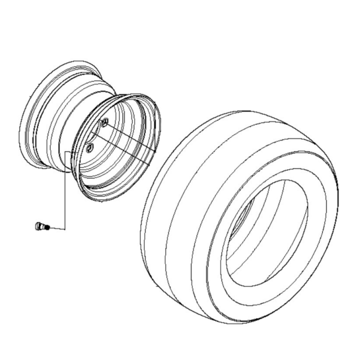 Pyörä Kpl 5769591-01 ryhmässä  @ GPLSHOP (5769591-01)