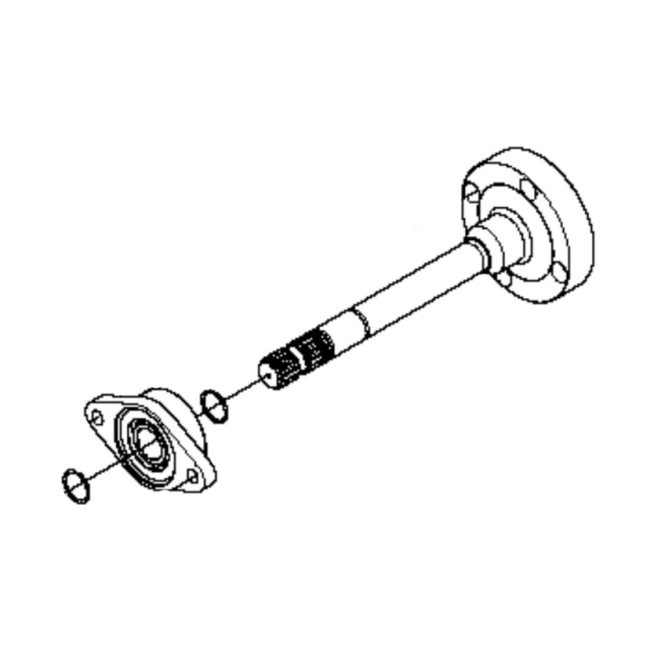 Axle Kpl 5769938-01 ryhmässä  @ GPLSHOP (5769938-01)