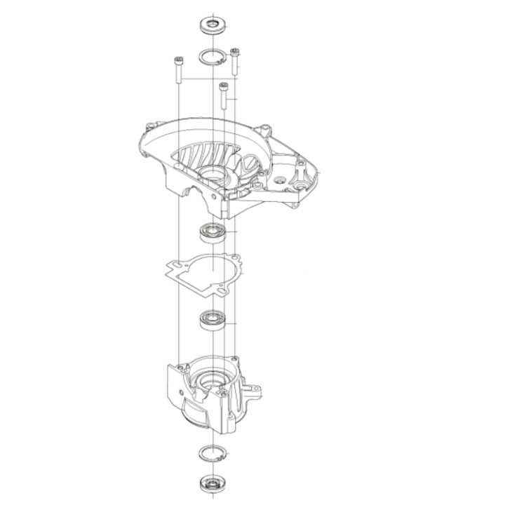 Kampikammio ryhmässä Varaosat / Varaosat Pensasleikkurit / Varaosat Husqvarna 322HD60 @ GPLSHOP (5776699-02)