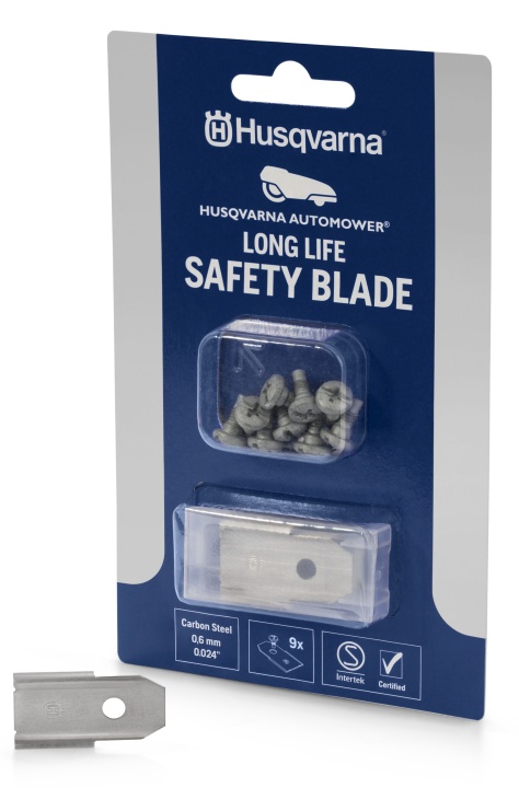 Husqvarna teräsarja original Long Life 9pcs ryhmässä Varaosat Robottiruohonleikkurit / Varaosat Husqvarna Automower® 405X / Automower 405X - 2023 @ GPLSHOP (5778646-03)