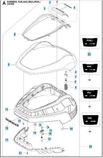 Body System R50Li 5779553-08 ryhmässä  @ GPLSHOP (5779553-08)