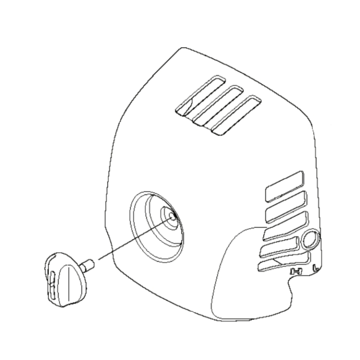 Ilmansuodatin Kansi 5779800-02 ryhmässä  @ GPLSHOP (5779800-02)