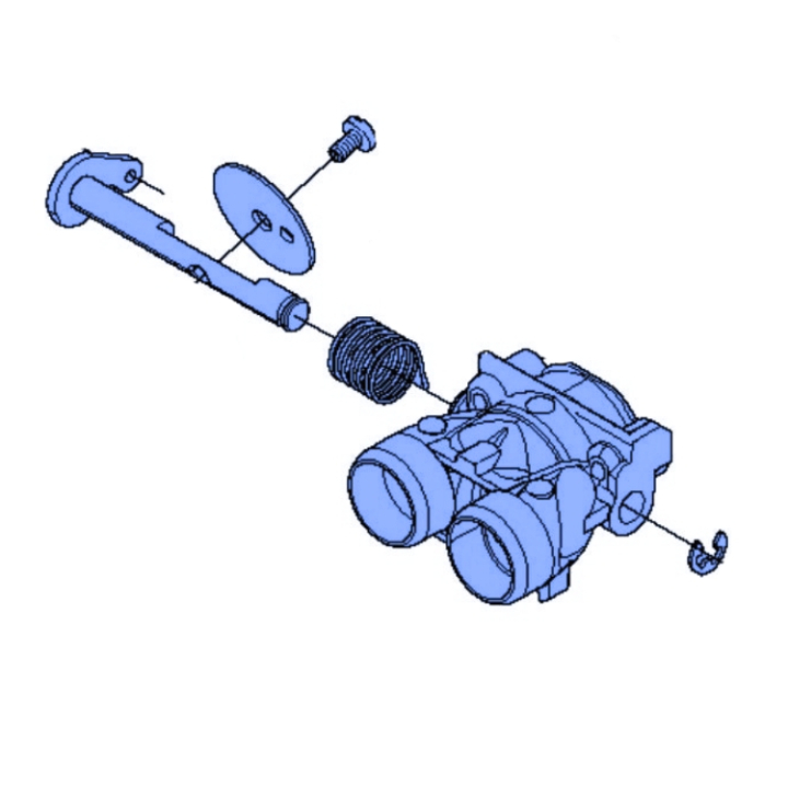 Kaasuläpän runko Kpl 5782278-01 ryhmässä  @ GPLSHOP (5782278-01)