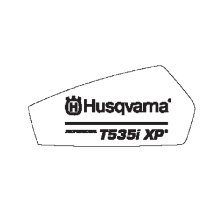 Tarratuote T535I Xp 5782290-02 ryhmässä Varaosat / Varaosat Moottorisahat / Varaosat Husqvarna T535i XP @ GPLSHOP (5782290-02)