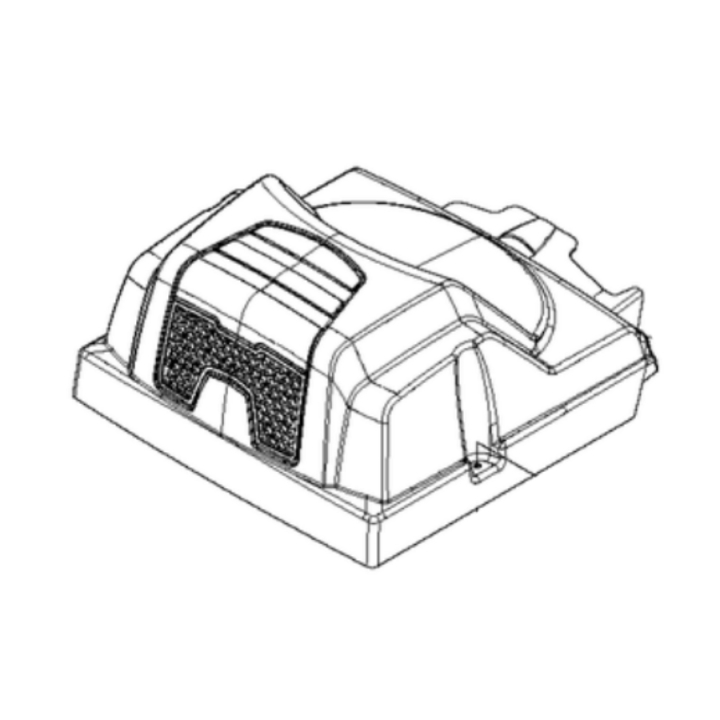 Täydellinen kansi musta vuodelta 2014 ryhmässä Varaosat / Jonsered Ajettavat ruohonleikkurit Varaosat  / Varaosat Jonsered FR 2113 MA @ GPLSHOP (5782613-05)