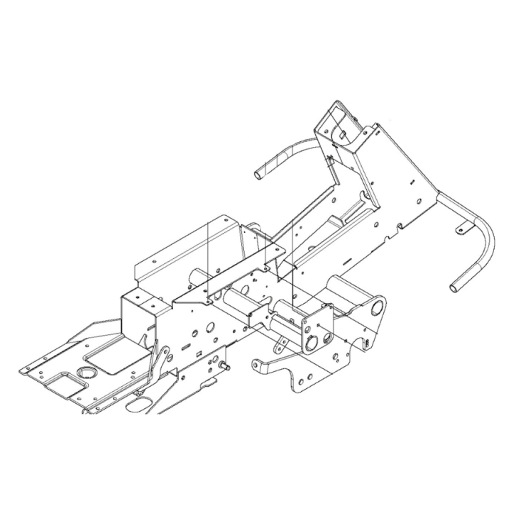 Alusta ryhmässä Varaosat / Rider Varaosat / Varaosat Husqvarna Rider 422 TS AWD @ GPLSHOP (5787785-02)
