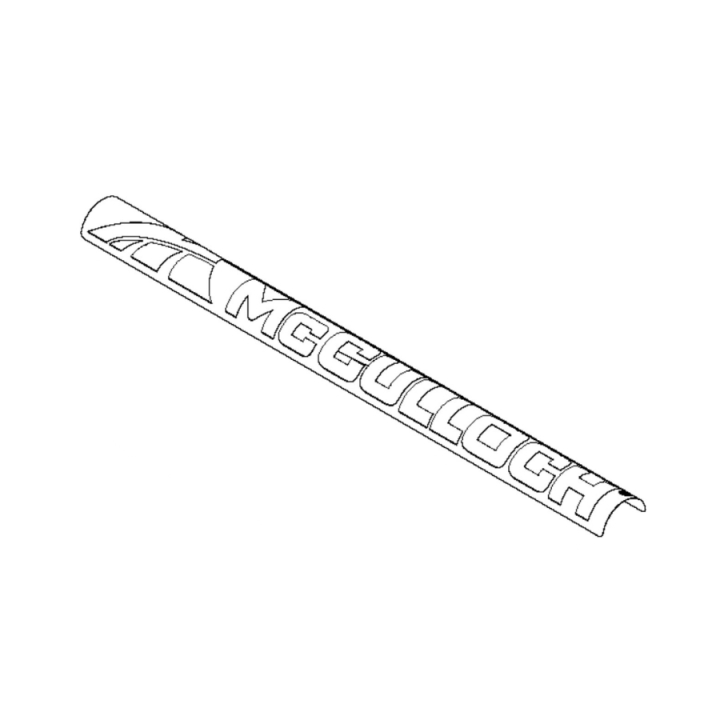 Tarra 5789643-01 ryhmässä Varaosat / Varaosat McCulloch Raivaussahat / Varaosat McCulloch B40P Elite @ GPLSHOP (5789643-01)