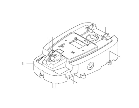 SUOJUSSARJA ryhmässä Varaosat Robottiruohonleikkurit / Varaosat Gardena R70Li / Gardena R70Li - 2014 @ GPLSHOP (5793919-01)