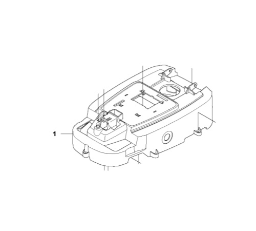 SUOJUSSARJA ryhmässä Varaosat Robottiruohonleikkurit / Varaosat Gardena R45Li / Gardena R45Li - 2019 @ GPLSHOP (5793919-03)