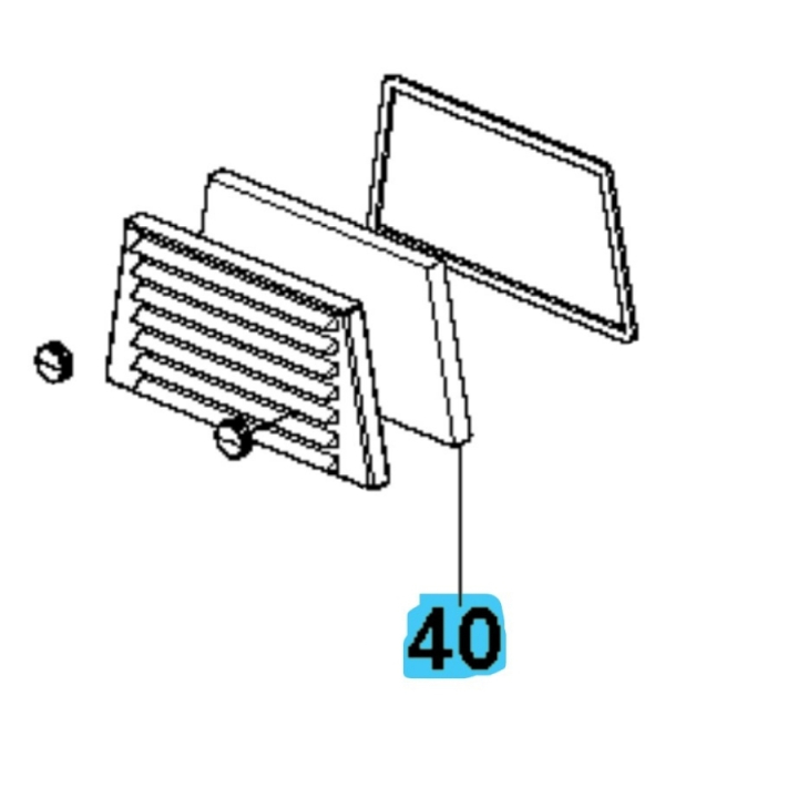 Ilmansuodatin 5798723-01 ryhmässä  @ GPLSHOP (5798723-01)