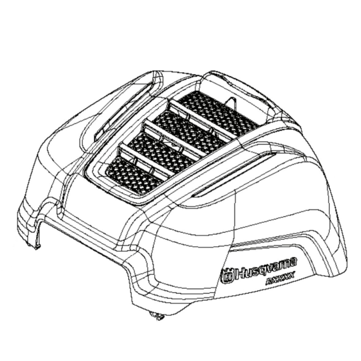 Asuminen ryhmässä Varaosat / Rider Varaosat / Varaosat Husqvarna Rider 115B @ GPLSHOP (5802762-02)