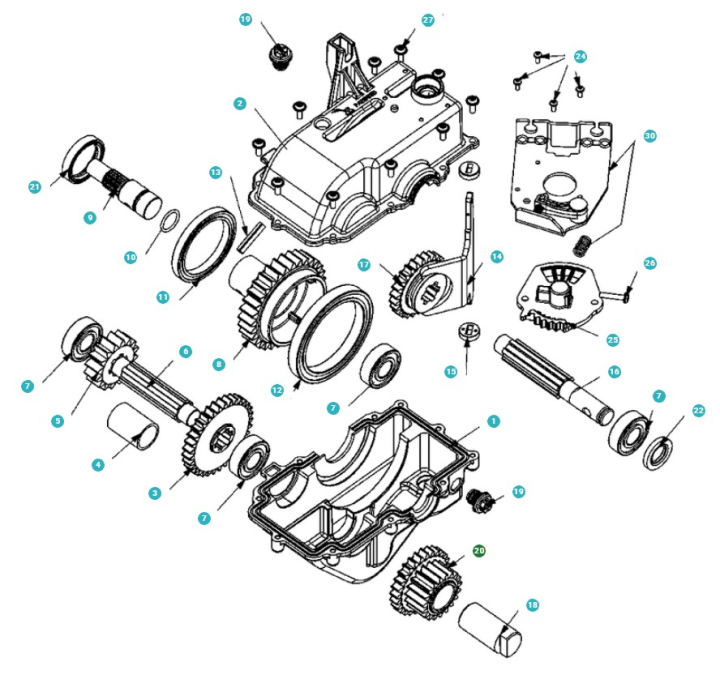 Gear 5803168-01 ryhmässä @ GPLSHOP (5803168-01)