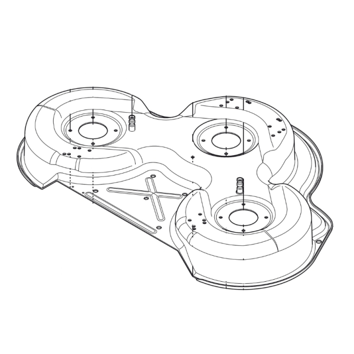 Deck Shell Assy Combi 94 Blac 5811176-12 ryhmässä  @ GPLSHOP (5811176-12)