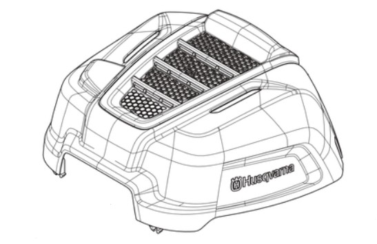 COVER CMPL ENGINE HOOD HUSQVARNA ryhmässä Varaosat / Varaosat Gräsklippare / Varaosat Husqvarna Rider / Varaosat Rider 112C5 @ GPLSHOP (5816138-02)
