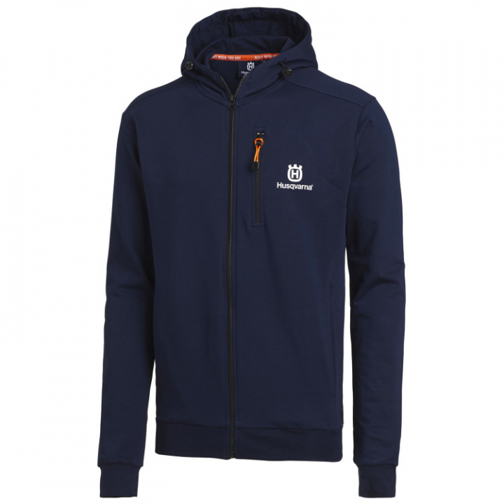 Hood jacket Husqvarna. Man ryhmässä Husqvarnan metsä- ja puutarhatuotteet / Husqvarna Työvaatteet/laitteet / Työvaatteet / Tuotteet @ GPLSHOP (5823993)