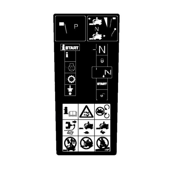 Varoitus/Käynnistystara P524 5825700-06 ryhmässä  @ GPLSHOP (5825700-06)