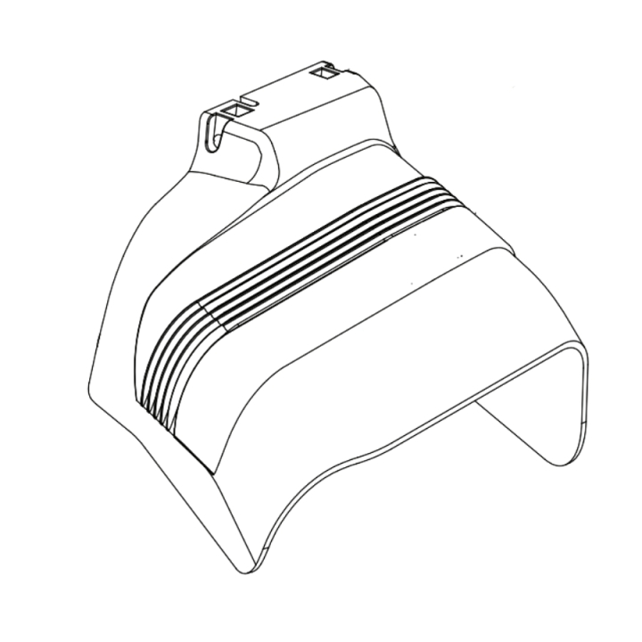 Deflektori 5835670-01 ryhmässä Varaosat / Varaosat Gräsklippare / Varaosat Husqvarna Traktorer / Varaosat TS / Varaosat Husqvarna TS 346 @ GPLSHOP (5835670-01)