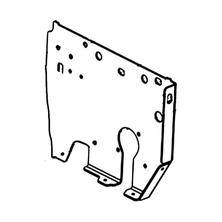 Rungon sivu Rhs - Ms668 - Oranssi 5838084-04 ryhmässä  @ GPLSHOP (5838084-04)