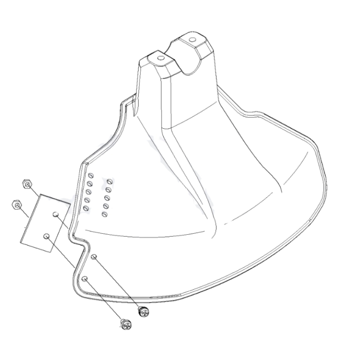Trimmerisuoja 5844042-01 ryhmässä  @ GPLSHOP (5844042-01)