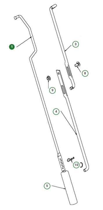 Linkki 5848089-01 ryhmässä Varaosat / Varaosat Husqvarna-lumilingoille / Varaosat Husqvarna ST268EPT @ GPLSHOP (5848089-01)