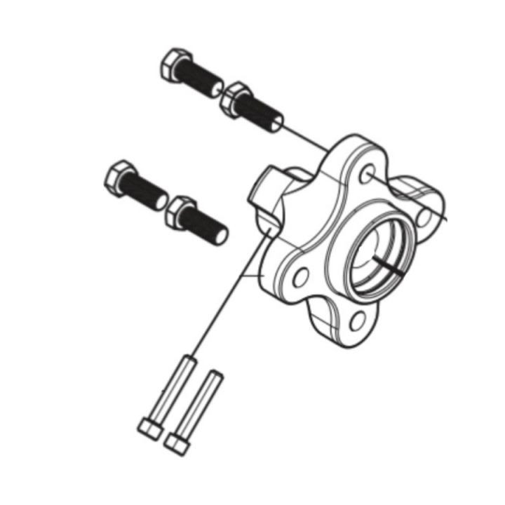 Hub Cpl ryhmässä Varaosat / Rider Varaosat / Varaosat Husqvarna Rider 422 TS AWD @ GPLSHOP (5850468-01)