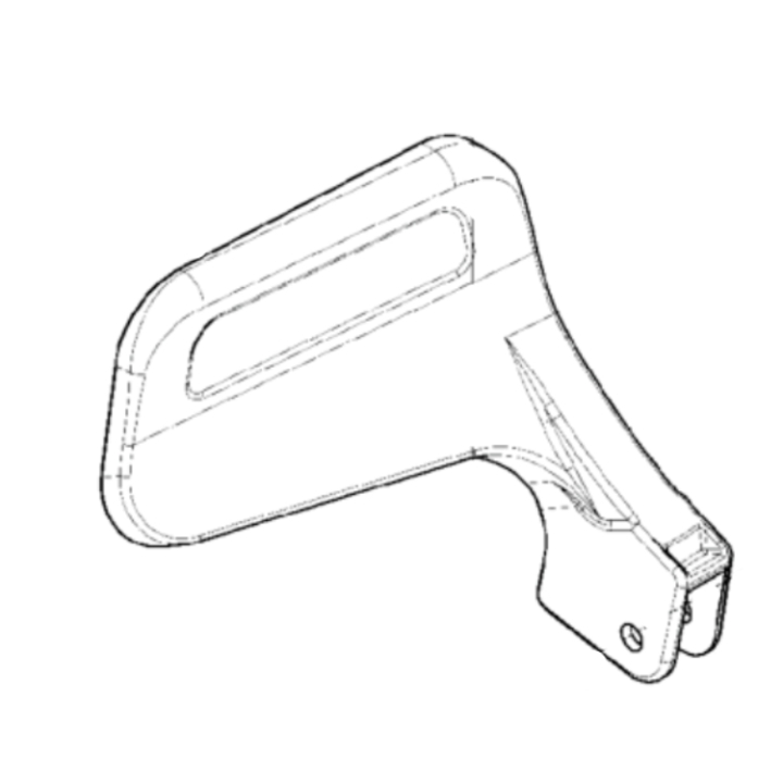 Heitosuoja 5855983-02 ryhmässä Varaosat / Varaosat Moottorisahat / Varaosat Husqvarna 120/E @ GPLSHOP (5855983-02)