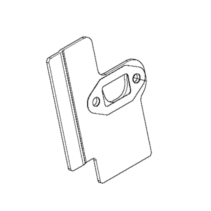 Tiivisteen äänenvaimennin ryhmässä Varaosat / Varaosat Lehtipuhaltimet / Varaosat Husqvarna 525BX @ GPLSHOP (5856039-01)