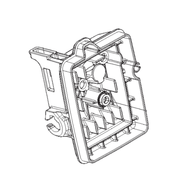Ilmansuodattimen pidike ryhmässä Varaosat / Varaosat Lehtipuhaltimet / Varaosat Husqvarna 525BX @ GPLSHOP (5856044-01)