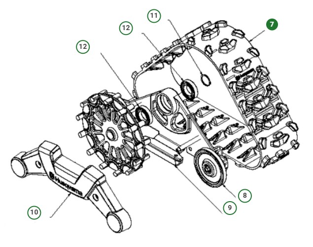 Kumitoukka 5869964-01 ryhmässä @ GPLSHOP (5869964-01)
