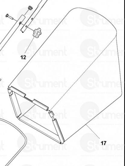 GRASS BAG ASSY 2,3 CU FT, 21 I ryhmässä  @ GPLSHOP (5871004-09)