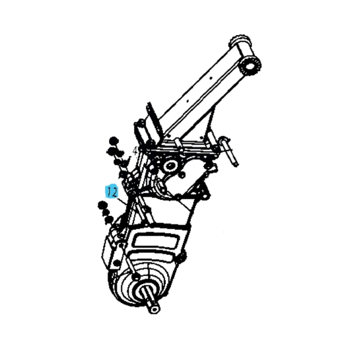Ruuvi 5879372-01 ryhmässä Varaosat / Varaosat Husqvarna Puutarhajyrsimet / Varaosat Husqvarna TF230 @ GPLSHOP (5879372-01)