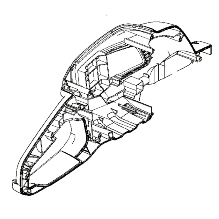 Kansi Vasen ryhmässä Varaosat / Varaosat Pensasleikkurit / Varaosat Husqvarna 115iHD45 @ GPLSHOP (5881458-03)