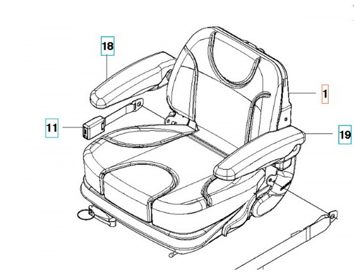 Seat Compl 5886120-01 ryhmässä  @ GPLSHOP (5886120-01)