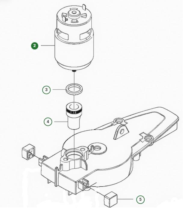 Moottorin Koko 5887603-01 ryhmässä @ GPLSHOP (5887603-01)