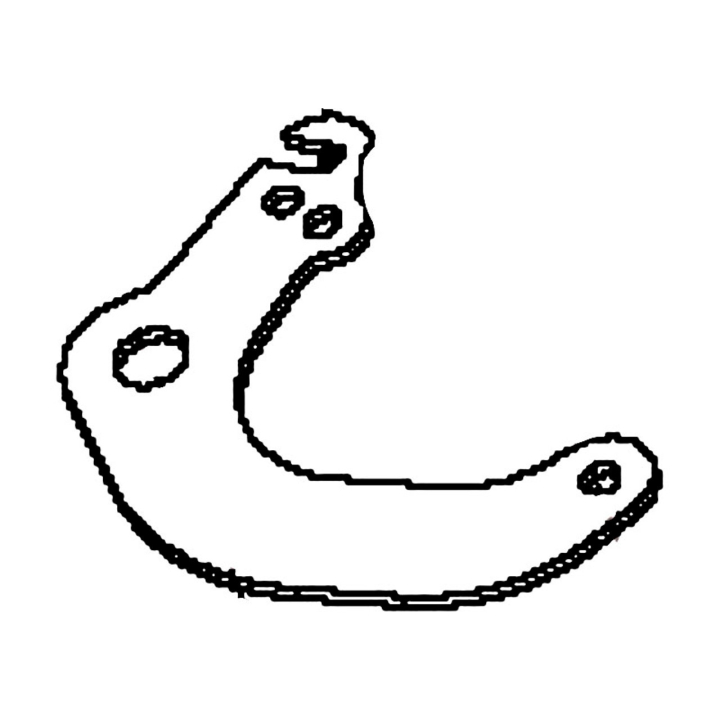 Bellcrank Drive Black Zinc Pla 5892899-02 ryhmässä  @ GPLSHOP (5892899-02)