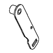 Arm Drive Idler Musta sinkki Pla 5892905-02 ryhmässä @ GPLSHOP (5892905-02)