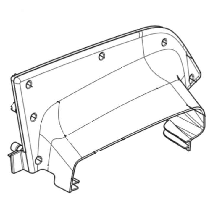 Renkaan polttoainetankki, sisällä ryhmässä Varaosat / Rider Varaosat / Varaosat Husqvarna Rider 420 TSX AWD @ GPLSHOP (5894981-01)