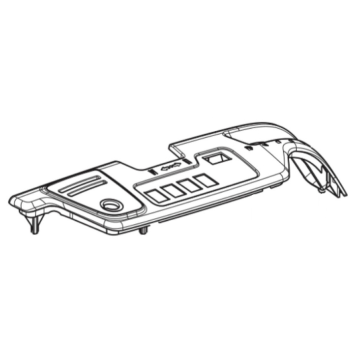 Kannen ohjauspaneeli, yläosa 5894986-02 ryhmässä Varaosat / Rider Varaosat / Varaosat Husqvarna Rider 420 TSX AWD @ GPLSHOP (5894986-02)