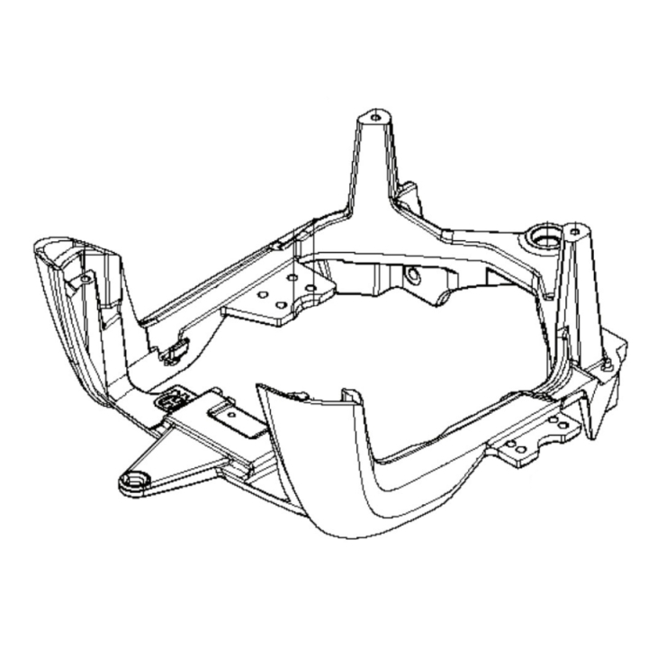 Takarunko, kompl, harmaa ryhmässä Varaosat / Rider Varaosat / Varaosat Husqvarna Rider 115B @ GPLSHOP (5902684-01)