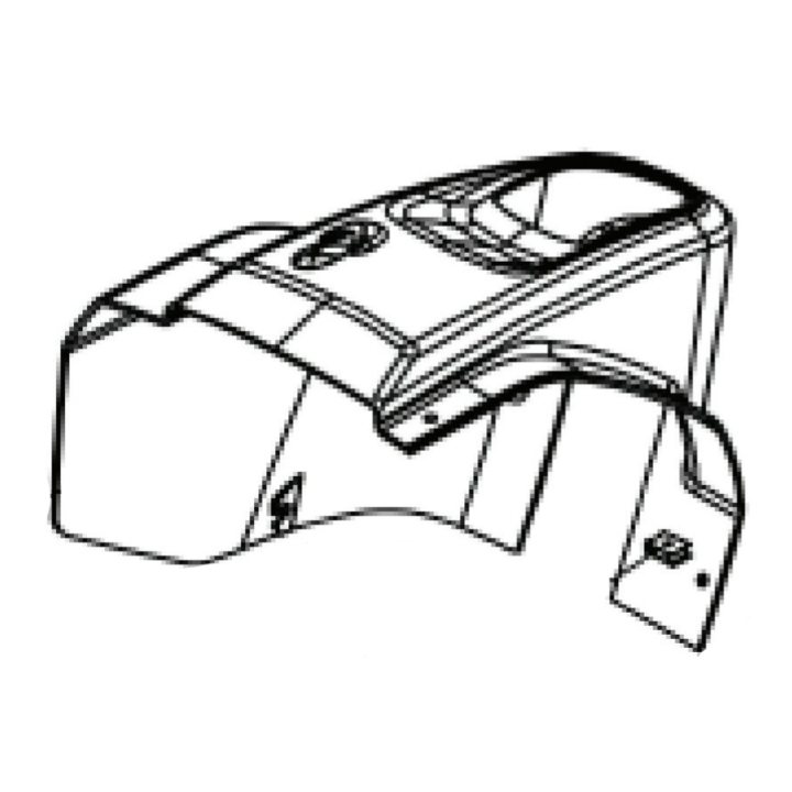 Kansi, oikea puoli ryhmässä Varaosat / Varaosat Husqvarna Puutarhajyrsimet / Varaosat Husqvarna TF435P @ GPLSHOP (5903618-01)