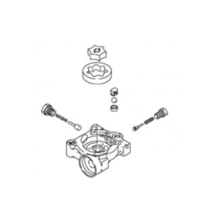 Pumpputalo, sarja ryhmässä Varaosat / Rider Varaosat / Varaosat Husqvarna Rider 420 TSX AWD @ GPLSHOP (5906216-01)