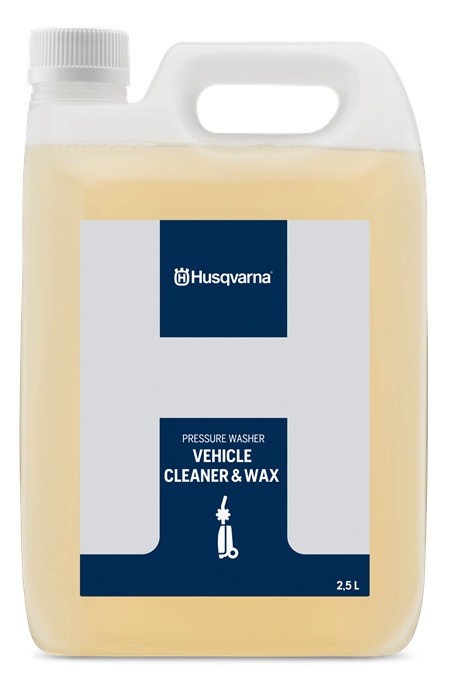 Vehicle Cleaner and Wax 2,5 L ryhmässä Husqvarnan metsä- ja puutarhatuotteet / Husqvarna Painepesuri / Tuotteet Painepesuri @ GPLSHOP (5906613-01)