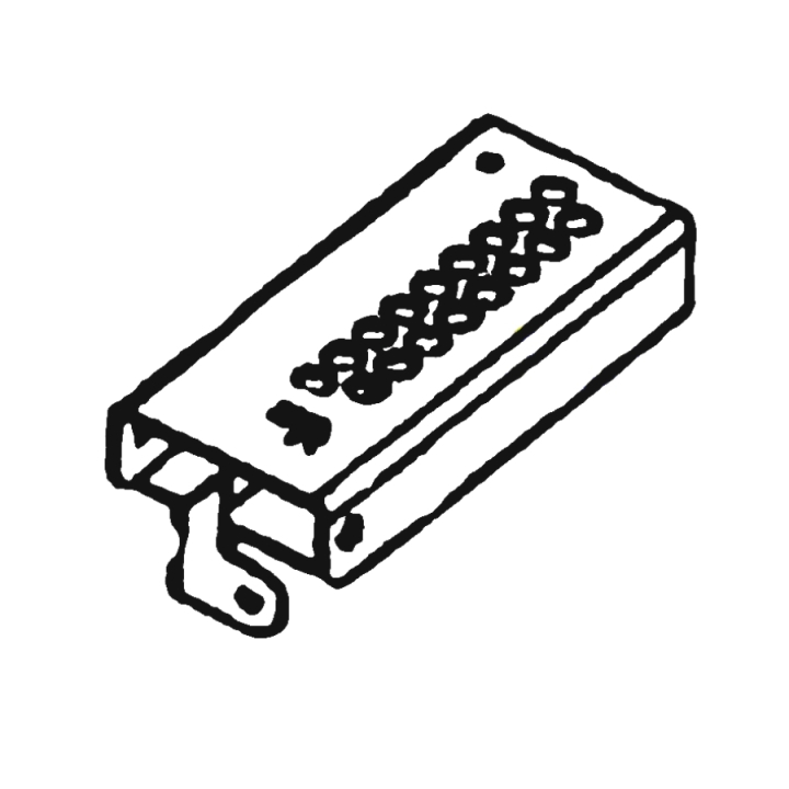 Korkeussäätimen kannake, hitsaus 5909343-02 ryhmässä  @ GPLSHOP (5909343-02)