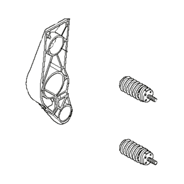 Pidikesarjan tärinänvaimennus 5911860-01 ryhmässä Varaosat / Varaosat Raivaussahat / Varaosat Husqvarna 545RX/T/Autotune @ GPLSHOP (5911860-01)