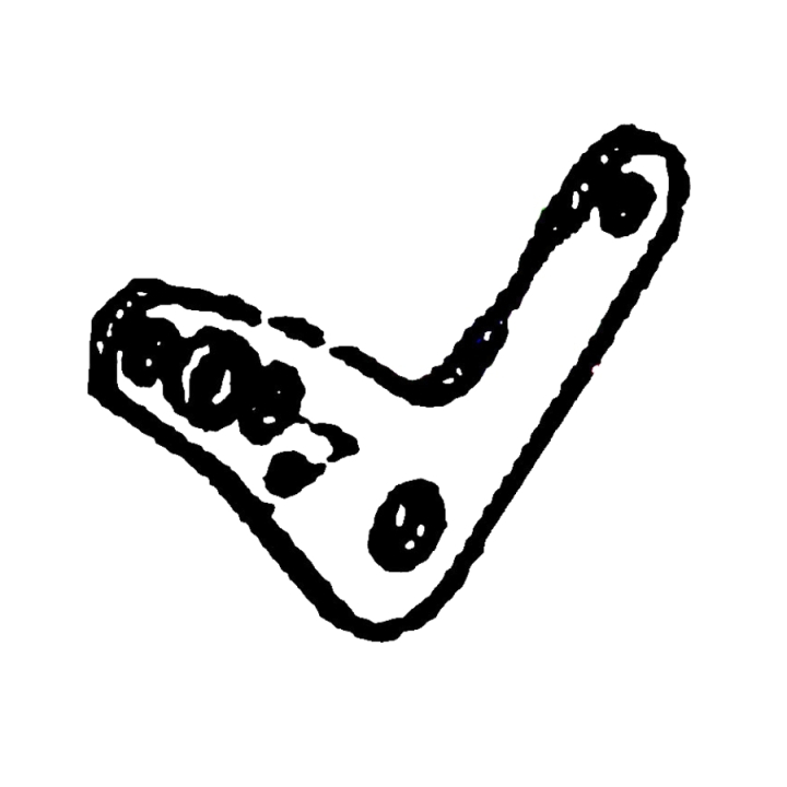 Varren kellon kampi, oikea taka, Bl 5930777-03 ryhmässä @ GPLSHOP (5930777-03)